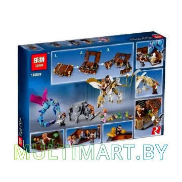 Конструктор Lepin 16059 Чемодан Ньюта Саламандера (778 деталей) картинка 2
